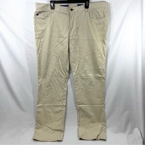 Stitch Stitch's Britches Performance Pants Men 42X32 Beige Chino Khaki Trousers